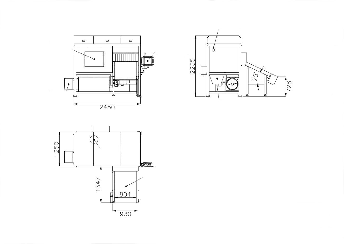 macchina per l'apertura dei sacchettiCAD