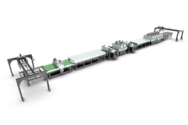 Soluzione per macchine di rivestimento UV